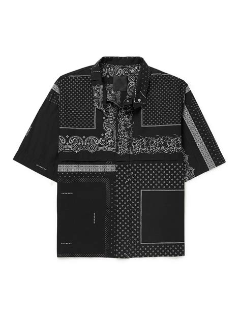 givenchy bandana shirt|Givenchy Bandana Print Shirt .